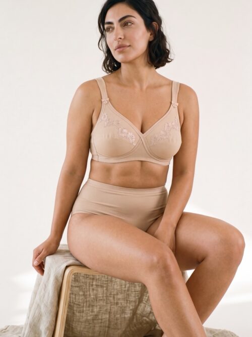 טריומף חזייה כותנה - Triumph Elasti Cross + Cotton N - גוף