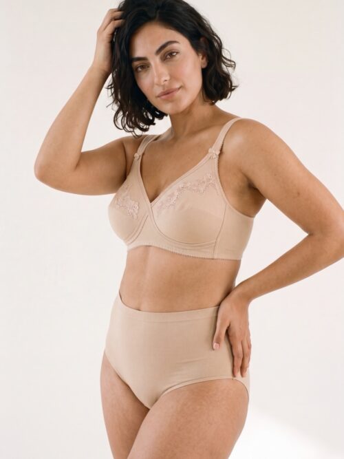 טריומף חזייה כותנה - Triumph Elasti Cross + Cotton N - גוף